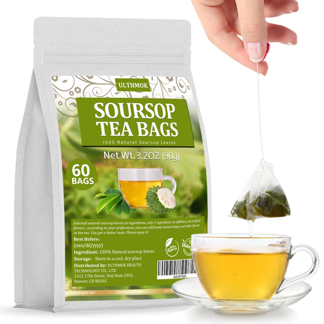 Premium 50 Mullein Leaf Tea Bags