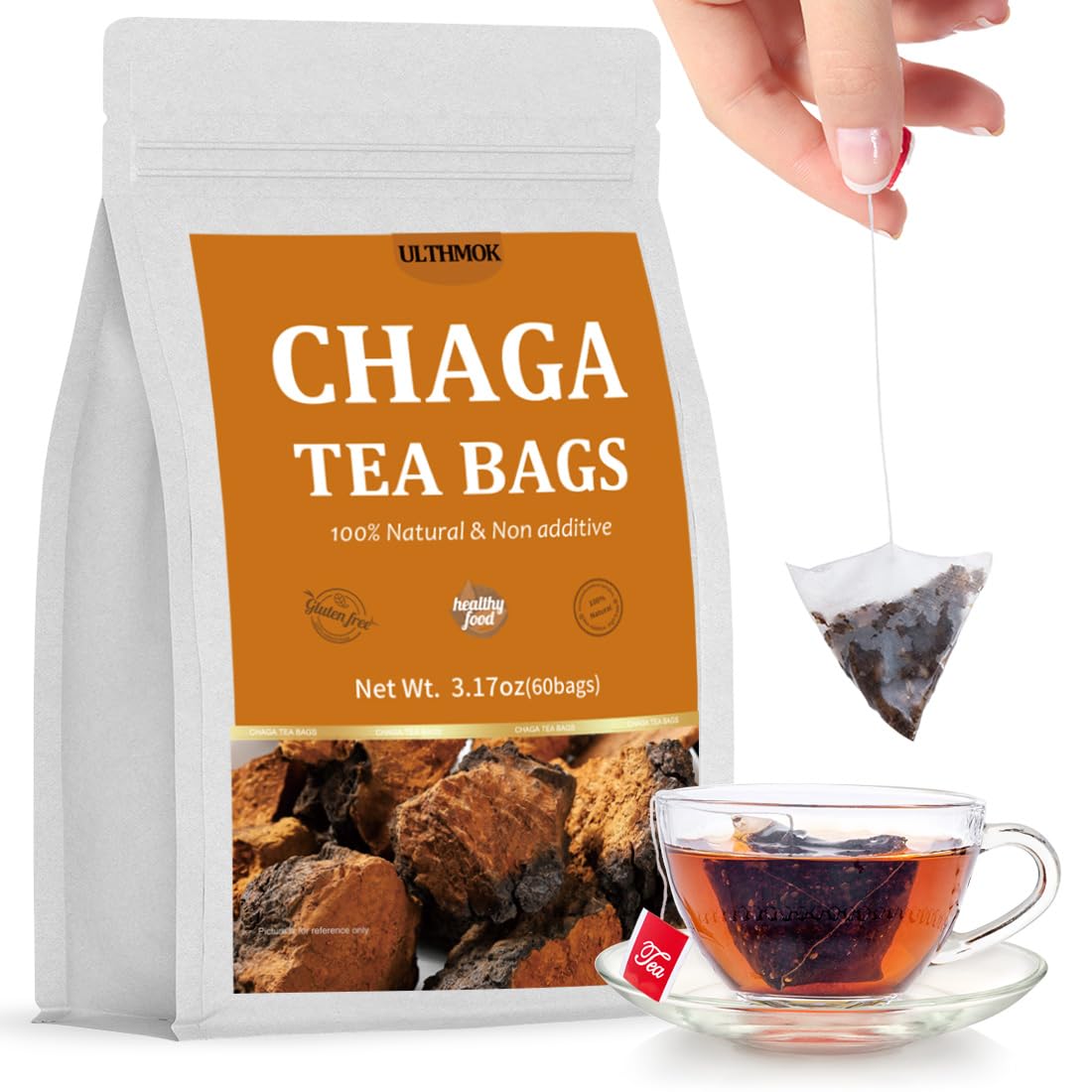 Premium 50 Mullein Leaf Tea Bags