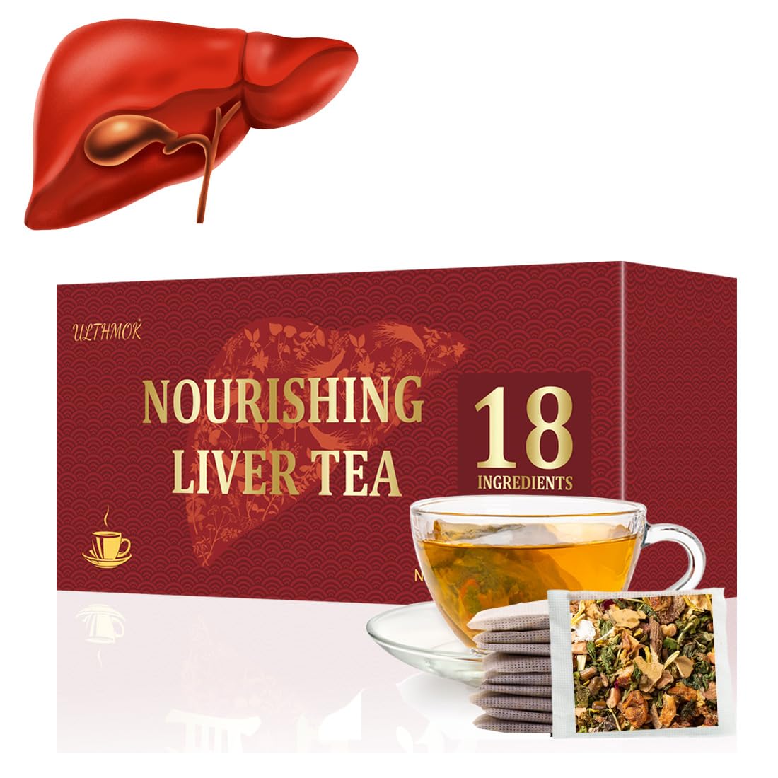 Premium 50 Mullein Leaf Tea Bags