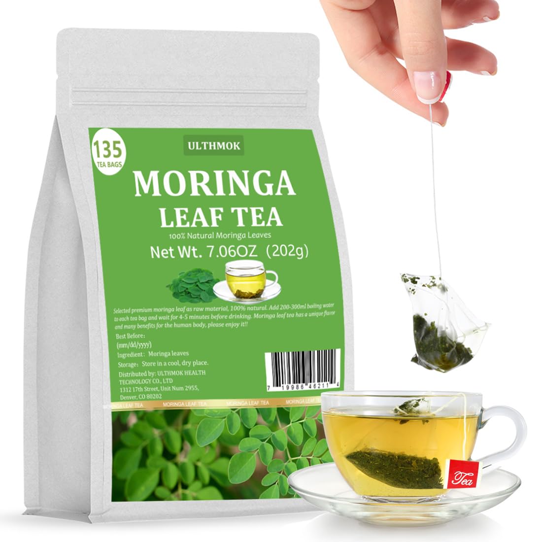 Premium 50 Mullein Leaf Tea Bags