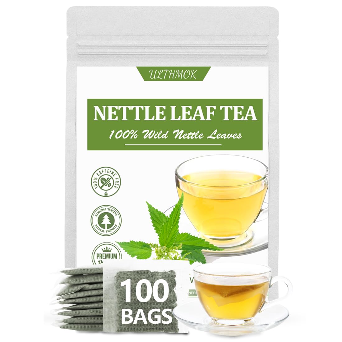 Premium 50 Mullein Leaf Tea Bags