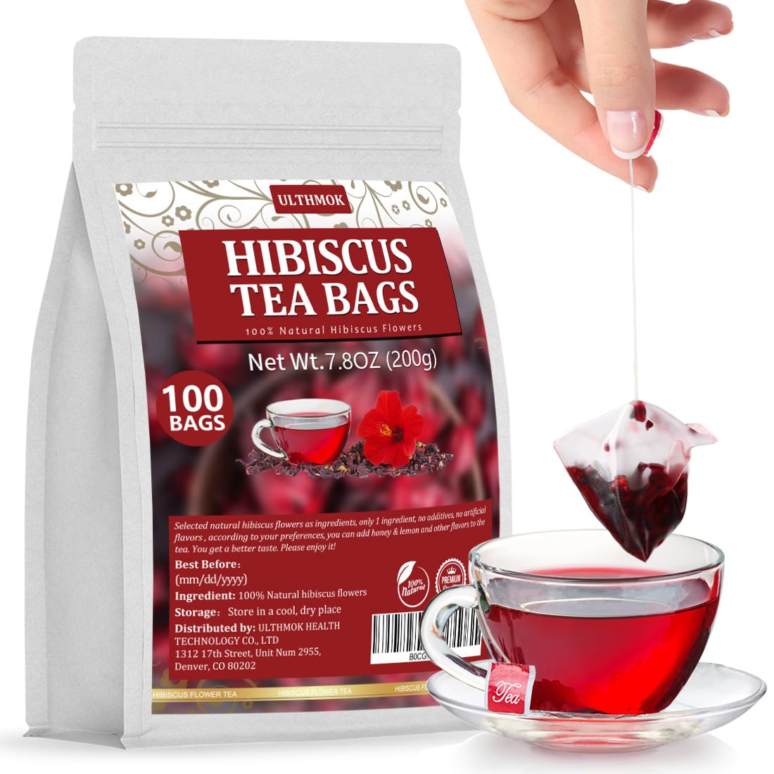 Premium 50 Mullein Leaf Tea Bags