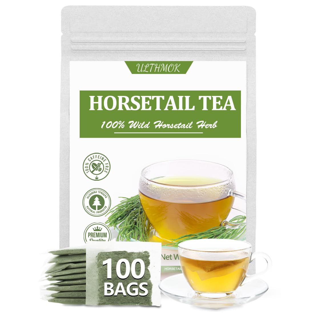 Premium 50 Mullein Leaf Tea Bags