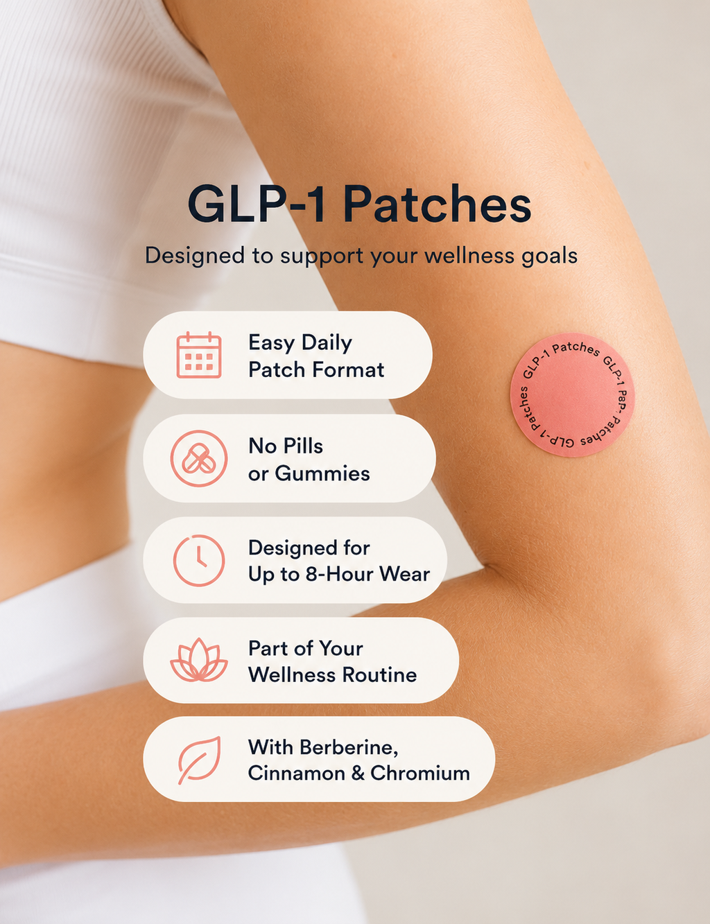Berberine Patches (Upgraded GLP-1)